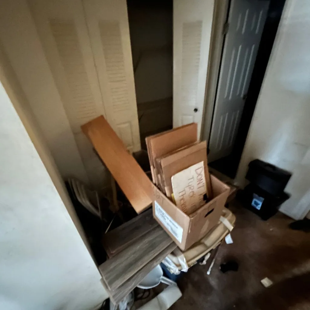 removing items from house after death